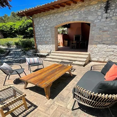 度假居 Italian House With Swimming Pool Onsite 斯波莱托